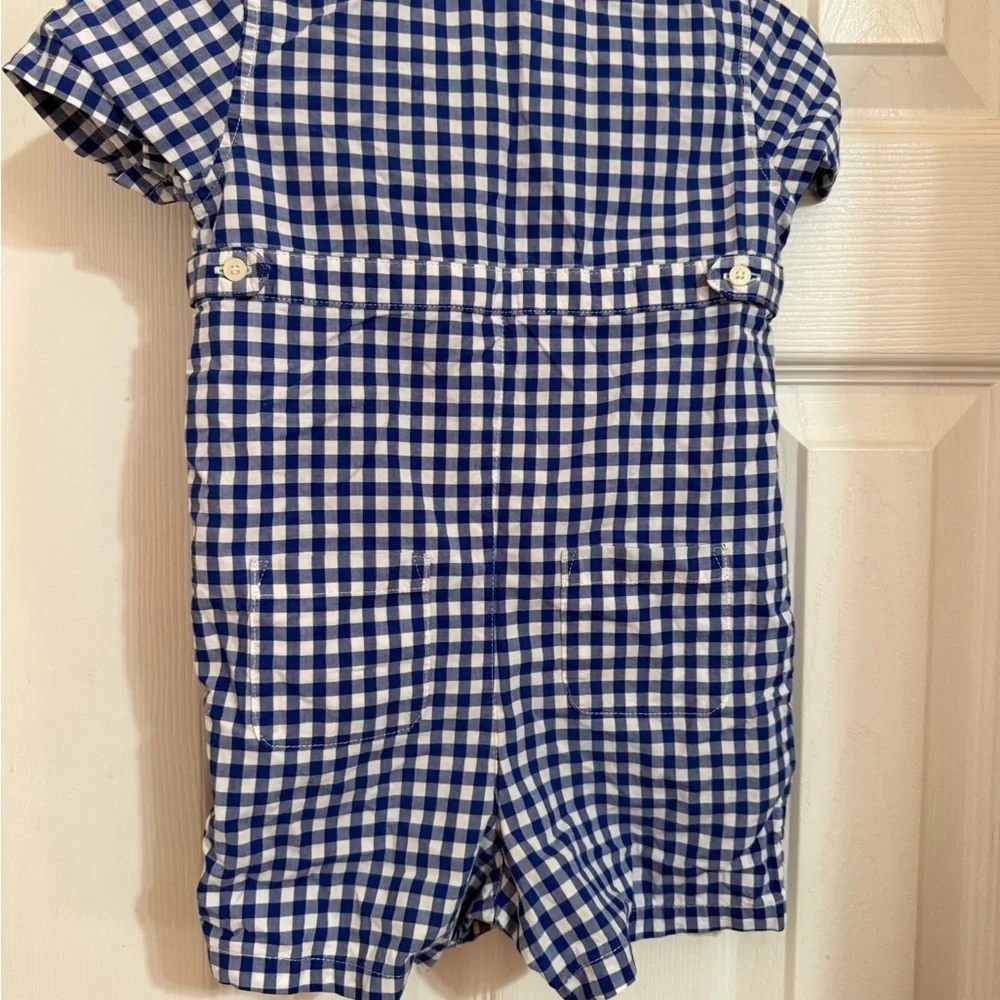 Ralph Lauren Gingham Romper